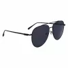 FERRAGAMO SF308S-2 Vīriešu saulesbrilles - Acetāta rāmis, polikarbonāta lēcas, UV400 aizsardzība, taisnstūra forma, 61/15/145 mm