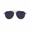 FERRAGAMO SF308S-2 Vīriešu saulesbrilles - Acetāta rāmis, polikarbonāta lēcas, UV400 aizsardzība, taisnstūra forma, 61/15/145 mm