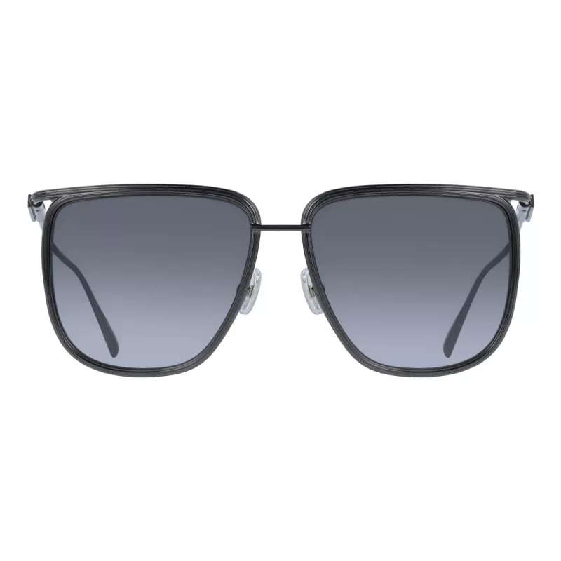 FERRAGAMO SF324S5816027 Sieviešu saulesbrilles Havana Acetāts Kvadrātveida Rāmis Brūns Gradienta Lēcas 58mm