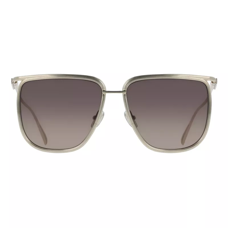 FERRAGAMO SF324S5816745 Sieviešu tauriņveida saulesbrilles Havana Brūns gradients 58mm