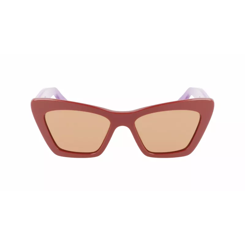 FERRAGAMO SF929S-209 Sieviešu saulesbrilles Havana Butterfly Acetāts Brūns gradients 55/17/145 mm