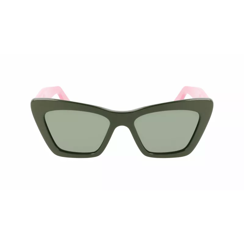 FERRAGAMO SF929S-304 Sieviešu saulesbrilles Havana Brūna Taisnstūra Acetāts 55mm
