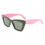 FERRAGAMO SF929S-304 Sieviešu saulesbrilles Havana Brūna Taisnstūra Acetāts 55mm