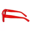 Ferragamo sieviešu saulesbrilles SF2045SR52176 Taisnstūra acetāta rāmis Brūnas gradienta lēcas 52/17/140 mm