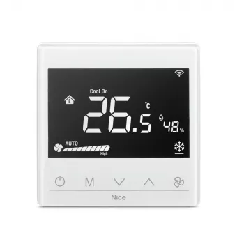 FIBARO Nice Fan4-Control White Viedais ventilatora kontrolieris