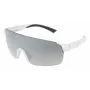 FILA MAN SF9380996VCX Taisnstūra saulesbrilles - Melns rāmis, Dūmu pelēkas lēcas, UV400 aizsardzība