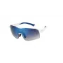 FILA Man Shield Sunglasses SFI127996VCB - Melns rāmis, dūmu lēcas, UV400