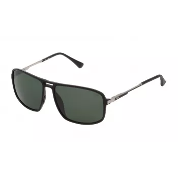 FILA SF9329-58U28P Vīriešu polarizētās saulesbrilles - Melna/Pelēka - 58/15/140 mm