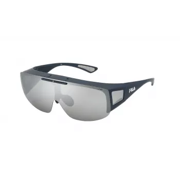 FILA SFI126-996QSP Vīriešu sporta saulesbrilles - Melns rāmis, UV400 aizsardzība