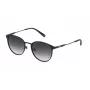 FILA SFI217-52531Y Unisex Saulesbrilles - Melns Rāmis, Pelēkas Lēcas, 52mm