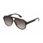 FILA SFI459V590C10 Unisex Saulesbrilles - Melns Rāmis Pelēkas Lēcas 59mm