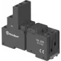 Finder 94.03.0 melns skrūvju ligzda 55.33/55.34 un 85.33/85.34 relejiem, 3 polu, 10A 250V, DIN/paneļa montāža
