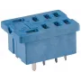 Finder 96.14 PCB montāžas ligzda 56.34 relejam, 14 kontaktu, 10A, 250V, melna