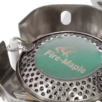 FIREMAPLE FMS-125 pārnēsājama kempinga plīts - 3000W salokāms butāna/propāna deglis ar uzglabāšanas koferi