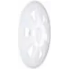 Fischer 4283 izolācijas stiprinājuma paplāksne HK 36 mīkstiem izolācijas materiāliem, poliamīds, balta, 100 gabali