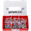 Fischer DUO-Line skrūvju enkuru un dībeļu komplekta kaste, 105 gabali, DUOPOWER un DUOTEC 535969