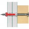fischer DUOPOWER 6x30 universālais dībelis BigBox, gaiši pelēks/sarkans, 950 gab., atkārtoti aizverama kārba 570548
