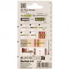 Fischer DUOPOWER Skrūvju un dībeļu komplekts 100 gab. - 6x30/8x40/10x50 mm - PZ2 - Zaļš