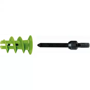 FISCHER GK GREEN Pašurbjošs ģipškartona enkurs, zaļš, 90 gab. iepakojums