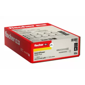 FISCHER HybridPower 10x90 Enkurs 50 Gabali Ugunsdroša Atslēga