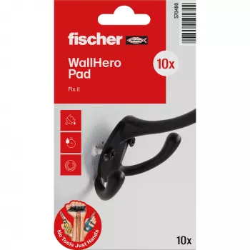 fischer NTJH remonta flīss 100x100 mm, 10 gab. iepakojums – ļoti izturīgs pret plīsumiem stiegrojošais audums plaisu remontam 570490