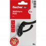 fischer NTJH remonta flīss 100x100 mm, 10 gab. iepakojums – ļoti izturīgs pret plīsumiem stiegrojošais audums plaisu remontam 570490