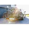 Fischer ProlineEvo 2 velosipēdu bagāžnieks uz sakabes āķa 2 velosipēdiem, 60 kg, salokāms, LED apgaismojums