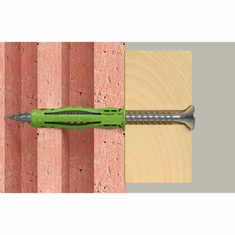 Fischer SX Plus Green 8x40 S K dībeļi ar skrūvēm, 10 gab. (567864)