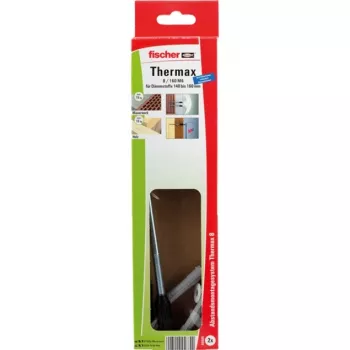 fischer THERMAX 8/160 M6 termoizolācijas attālinātās montāžas sistēma, melna/pelēka, 2 gabali 045684