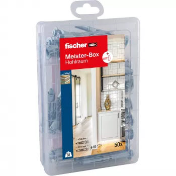 fischer Universālais stiprinājumu komplekts DUOPOWER 100 gab. komplekts (50 dībeļi, 50 skrūves) 558327