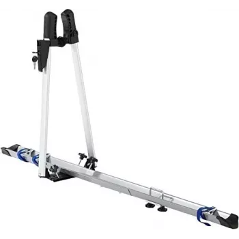 Fischer Xtreme jumta velosipēdu turētājs 1 velosipēdam – 15 kg slodze, alumīnija roka, slēdzams, TÜV/GS (18093)