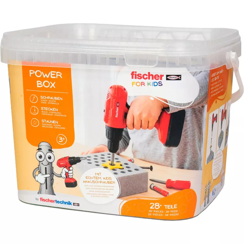 fischertechnik Power-Box 579436 Barošanas bloks 9V DC 1A 9W fischertechnik motoriem un lampām