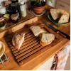 Fiskars 1059230 Taisnstūra bambusa griešanas dēlis 35 x 25 cm