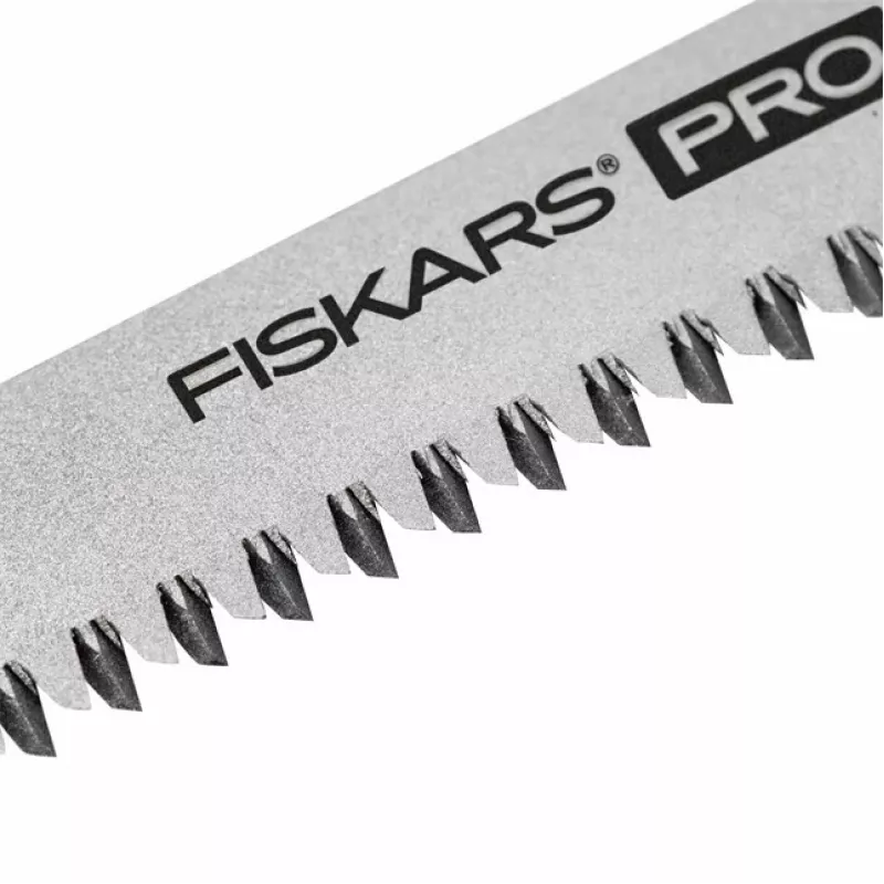 Fiskars Pro Compact saliekamais zāģis, 160 mm asmens, divi asmeņi, SoftGrip rokturis, drošības fiksators