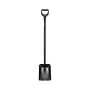 FISKARS SnowXpert Comfort sniega lāpsta ar D-veida rokturi, melna, 131 cm