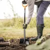 FISKARS SOLID+ XL Sharp Spade ar garu tērauda kātu, bora tērauda asmeni, D-rokturi, 1250 mm