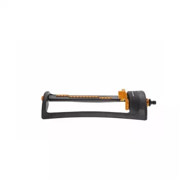Fiskars ūdens smidzinātājs 1023662 svārstīgais laistītājs, 200 m² pārklājums, Black/Orange