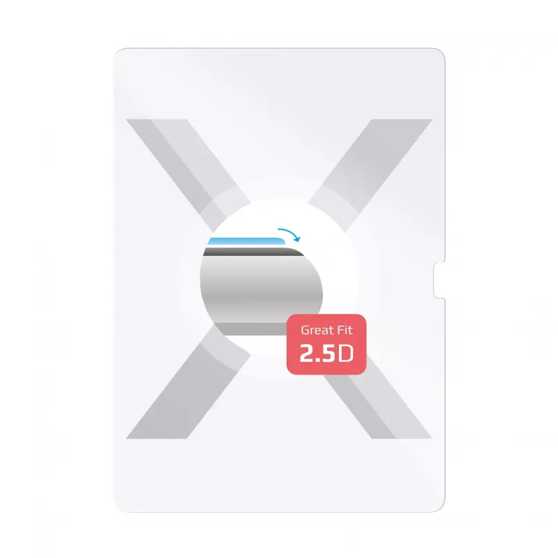 FIXED 2.5D rūdīts stikls Apple iPad Air 11 collu (2024-2026)