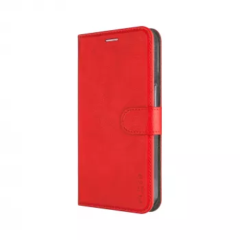 Fixed Opus Book Case Samsung Galaxy A37 5G, Mākslīgā āda, Sarkana