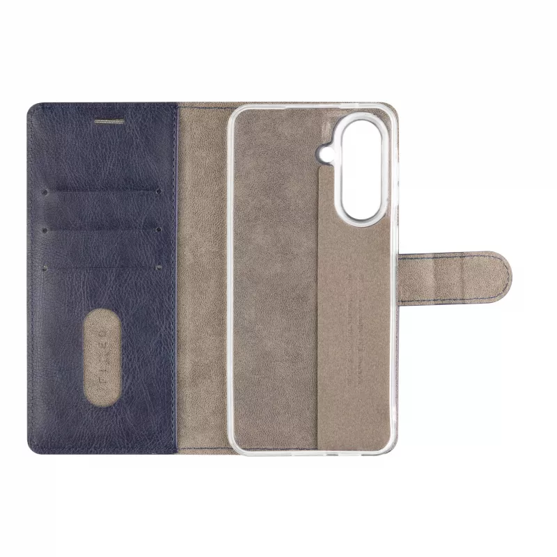 Fixed Opus Book Case Samsung Galaxy A57 5G, Mākslīgā āda, Zils