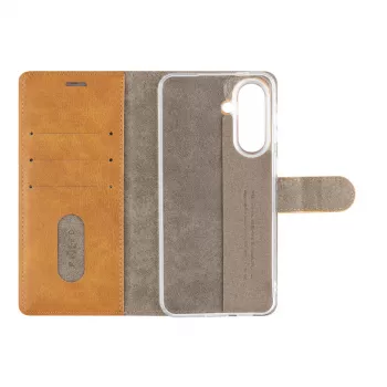 Fixed Opus Book Case Samsung Galaxy A57 5G, Mākslīgā āda, Brūns