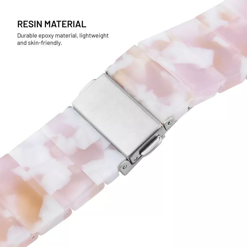 FIXED Resin Strap pro Apple Watch 38/40/41, Candy Pink