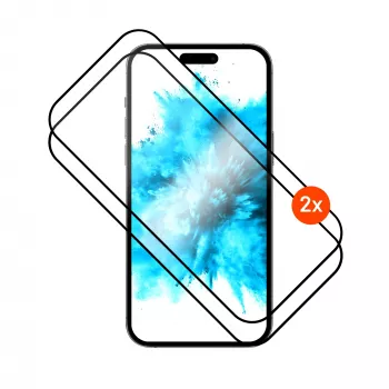 Fiksēts ekrāna aizsargs Samsung Galaxy A37 5G - Rūdīts stikls - Melns - Pilns pārklājums 2.5D