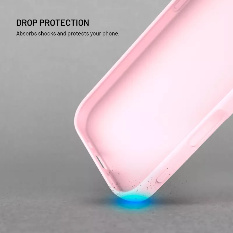 Fixed Story aizmugurējais vāciņš Xiaomi 17 Ultra, gumijots, rozā