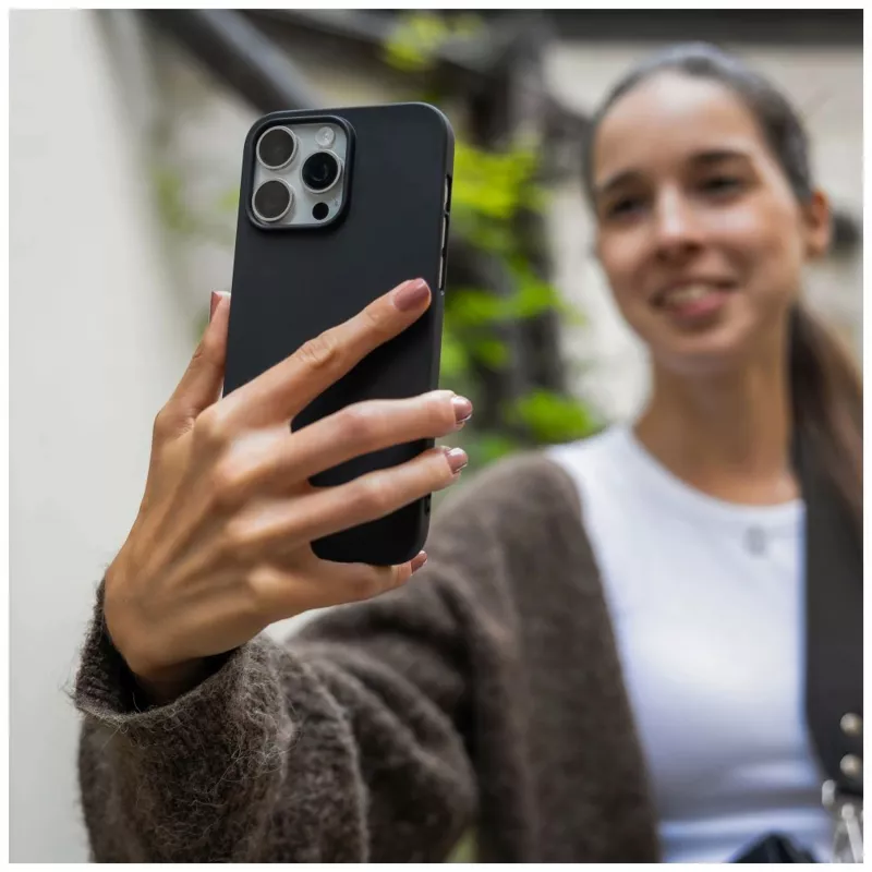 Fixed Story aizmugurējais vāciņš Xiaomi Redmi Note 15 4G/5G / POCO M8 5G - gumijots - melns