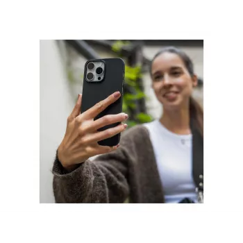Fixed Story aizmugurējais vāciņš Xiaomi Redmi Note 15 Pro 4G, gumijots, melns