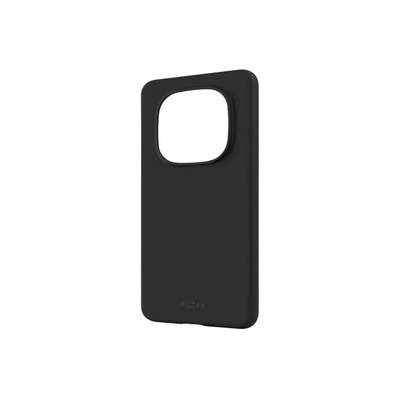 Fixed Story aizmugurējais vāciņš Xiaomi Redmi Note 15 Pro 4G, gumijots, melns