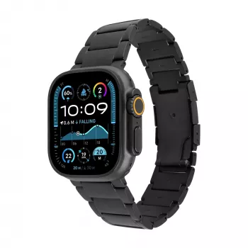 FIXED Titanium Strap pro for Apple Watch 44/45/46/49, Black
