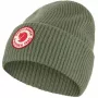 Fjällräven 1960 Logo Hat Caper Green - Unisex Wool Beanie