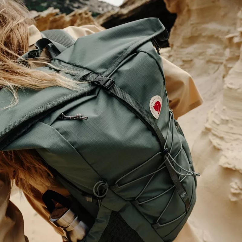 Fjällräven Abisko Hike Foldsack Mugursoma - Patina Green